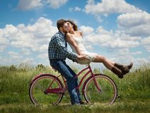 couple on a bike, bring harmony to relationship